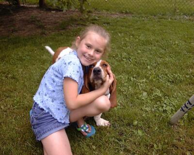 Alex and Her Pup